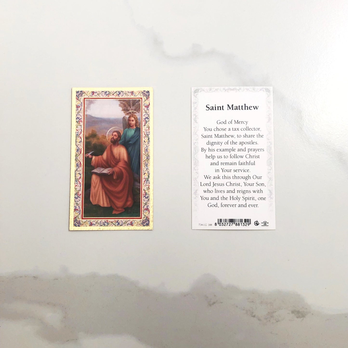 Holy Card: Saint Matthew