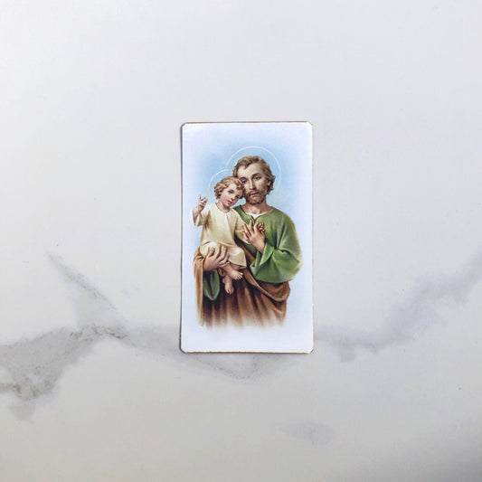 Holy Card: St Joseph