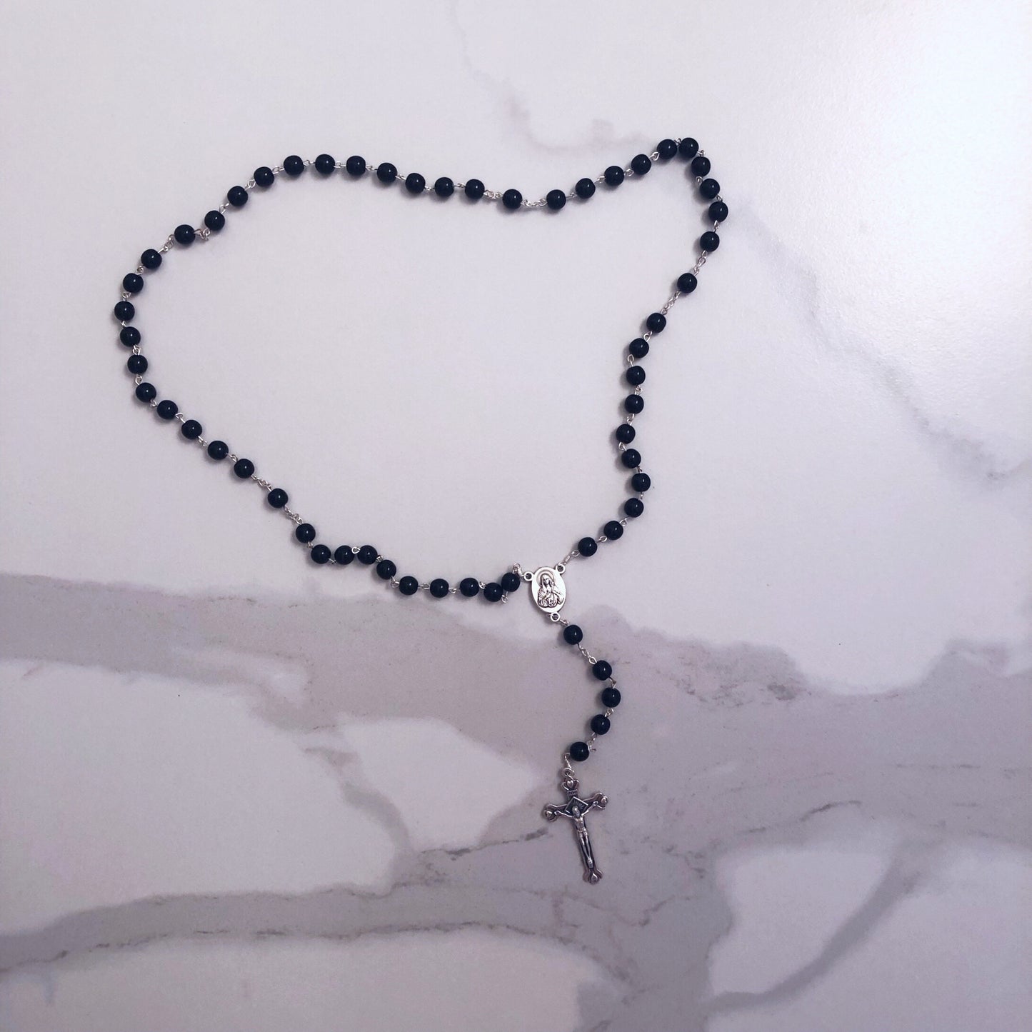 Rosary - Black/Trad FP7BLKJER