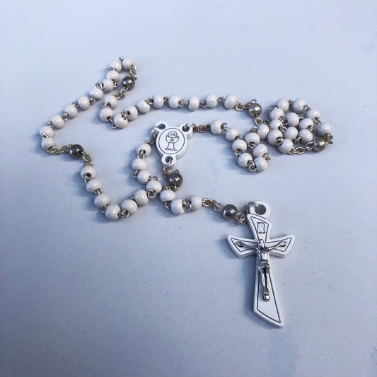 Rosary Beads: First Communion (I Am the Living Bread)