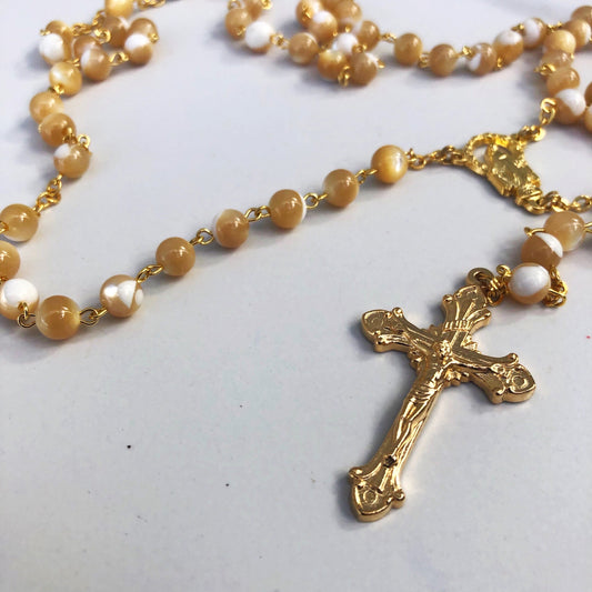 Rosary: Mother of Pearl