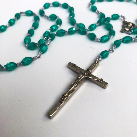 Rosary - Plastic Green