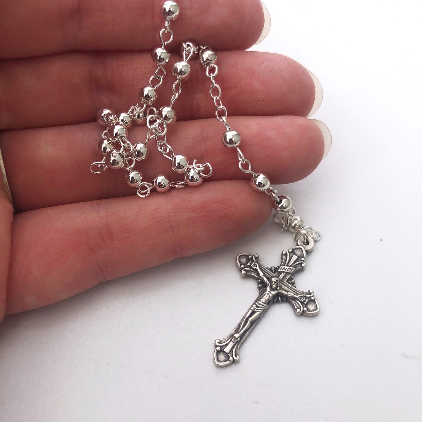 Rosary - Silver