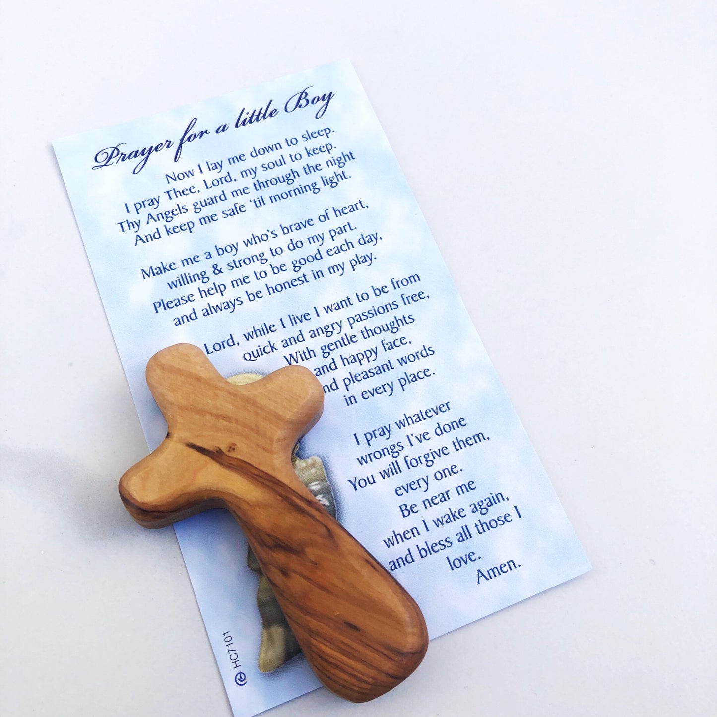 Baby's First Cross & Holy Card
