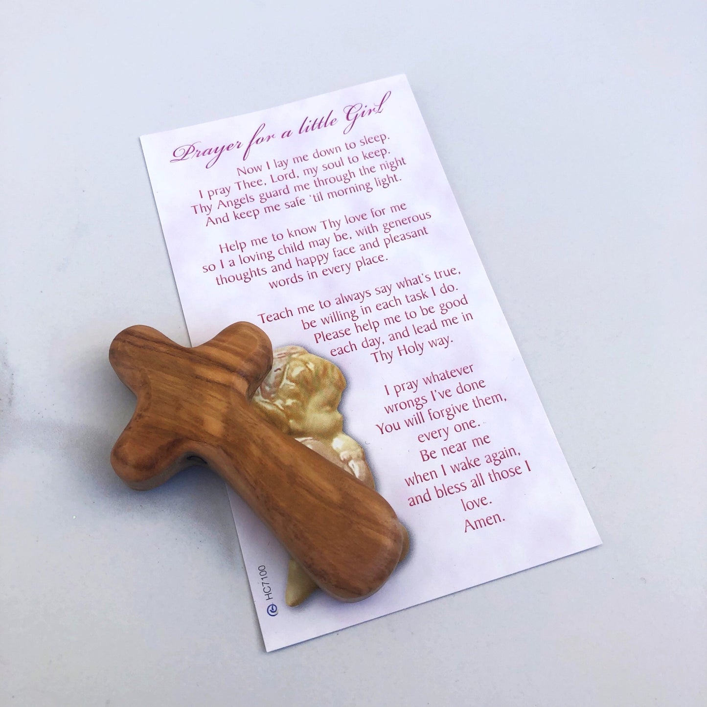 Baby's First Cross & Holy Card