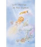 Holy Card: God's Blessings on Your Baptism - Boy